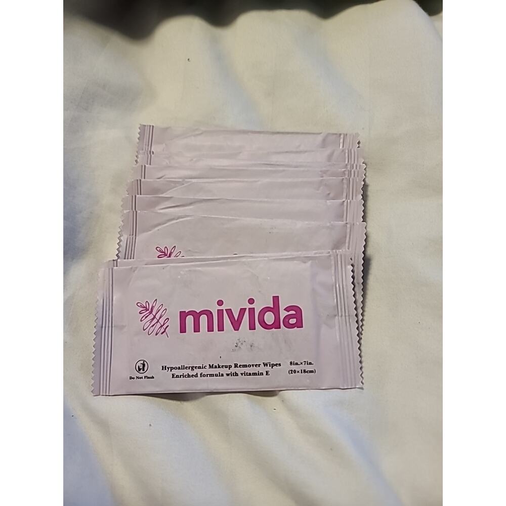 Mivida 9 Count Individually Wrapped (Pack of 9) pink,white